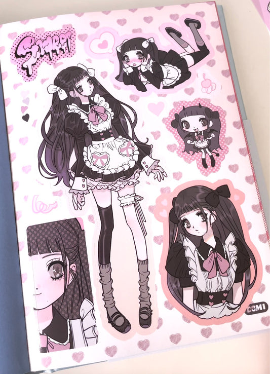 Domi World Sticker Book V2 Sticker Sheet