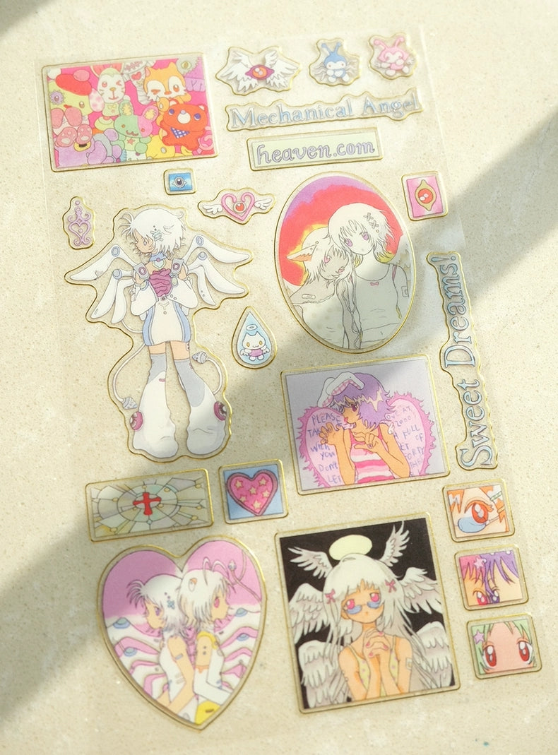 Oliva Mechanical Angel Sticker