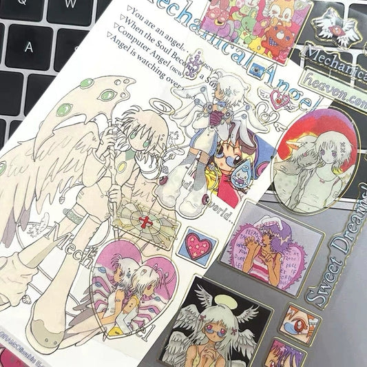 Oliva Mechanical Angel Sticker