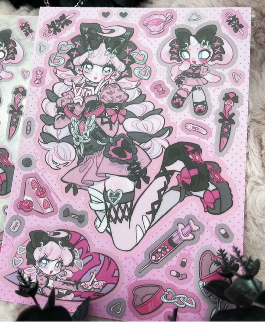 Lingqiqi Character Sticker #4