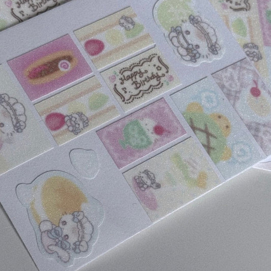 Tanpopo Melo Kitty Sticker