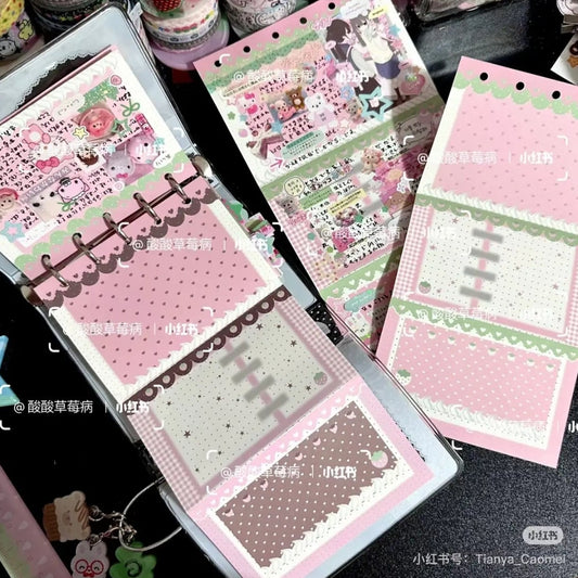 Strawberry Land M5/A7 Fold Refill Page