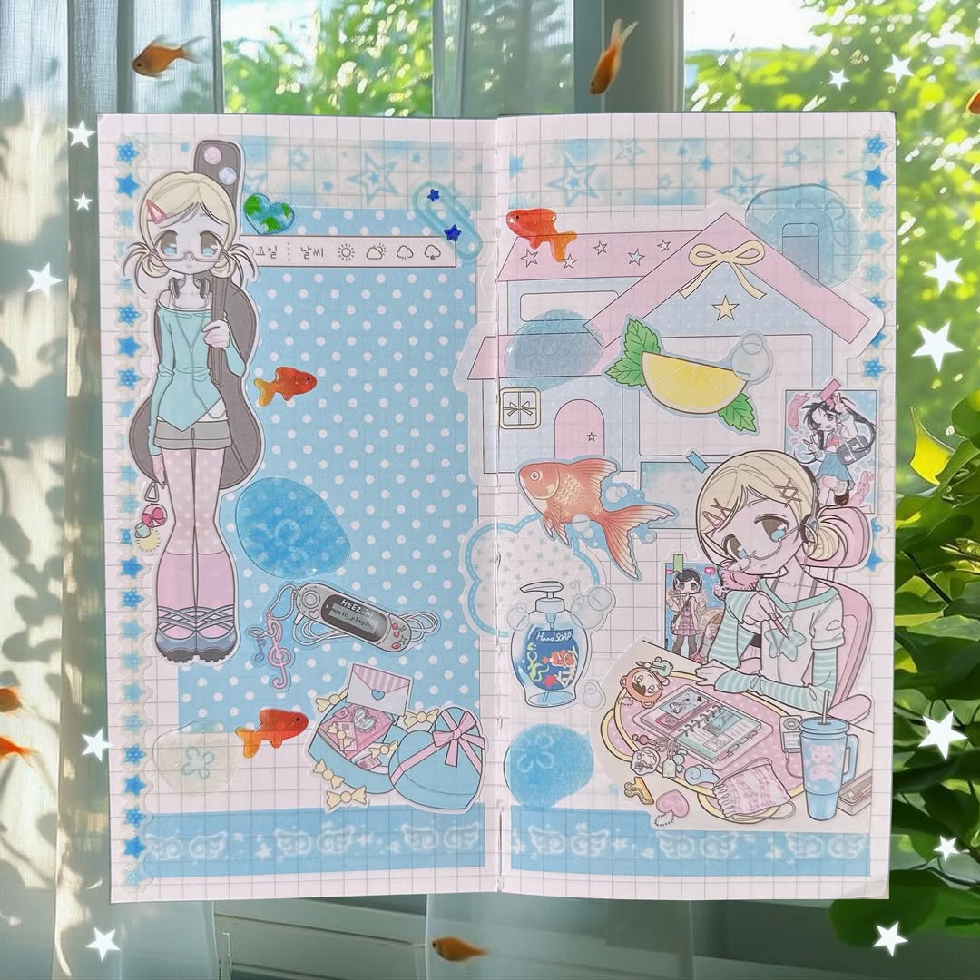 Heez Clear World Sticker