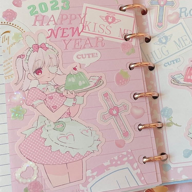 NCC Pink Maid Sticker