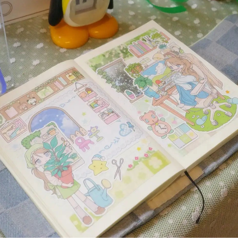 SW My Little Green Garden Sticker