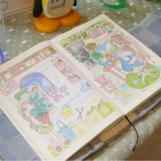 SW My Little Green Garden Sticker