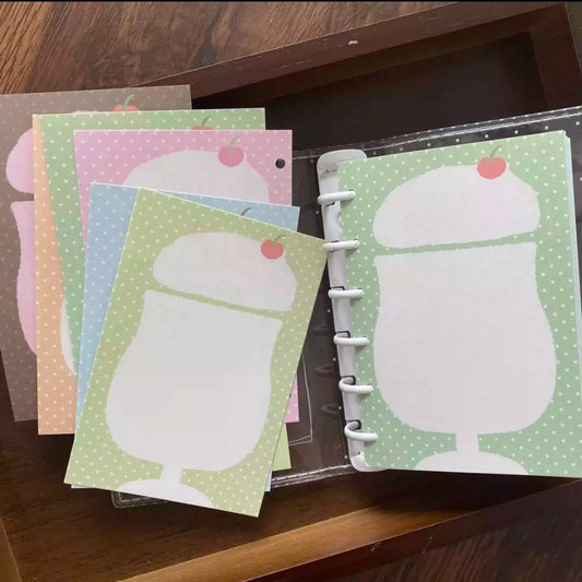 Heart Bunny A7 Soda Memo Pad
