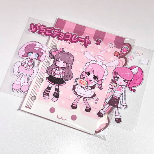 Ribbon Honey Cafe Angel Sticker