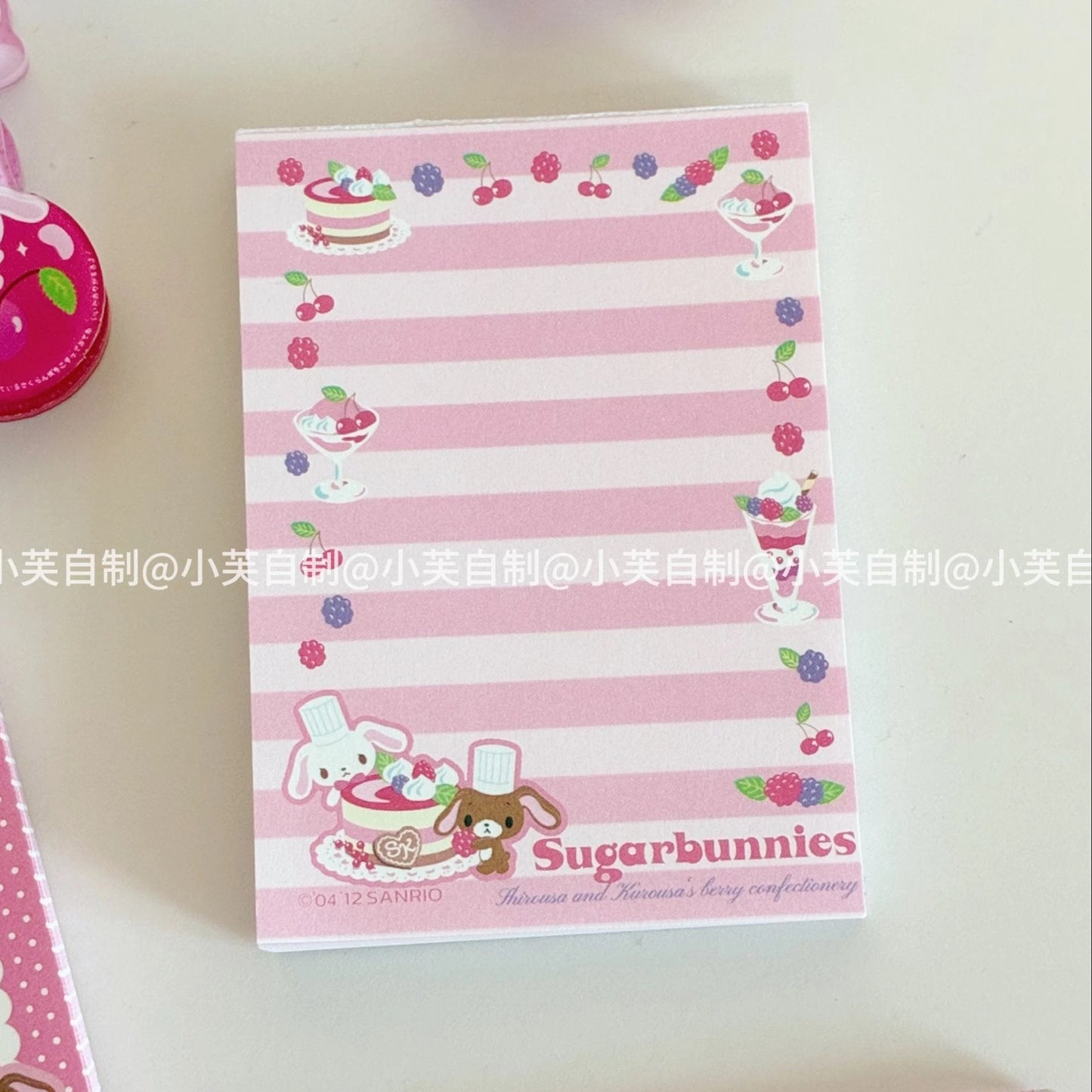 Byfufu Bunny Parfaits Memo Pad