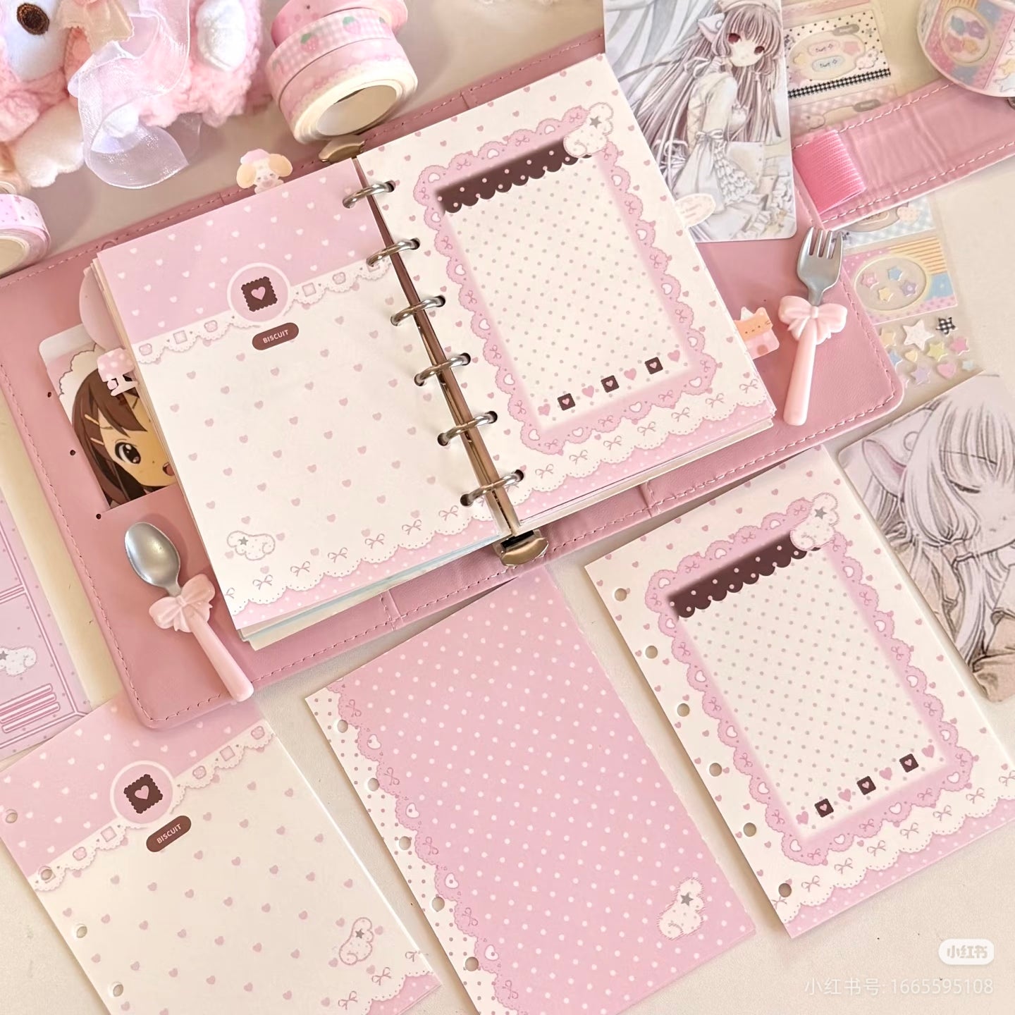 Eating Cookies A7 Bear Cookie Refill Page 30p