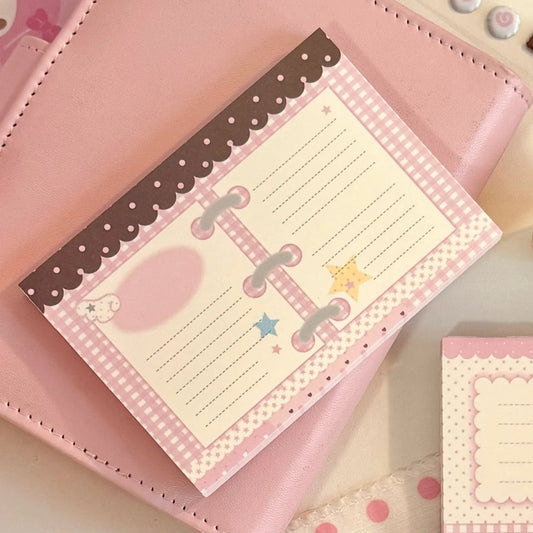 Eating Cookies Memo Pad 50p