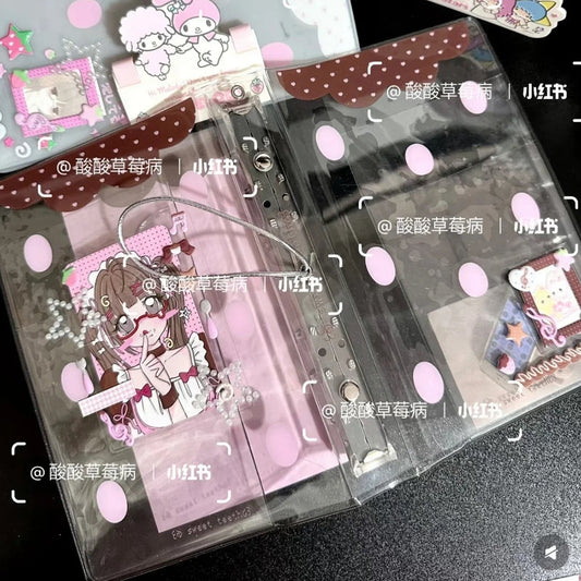 Strawberry Land A6Per Dot Binder