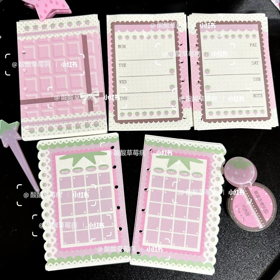 Strawberry Land A7 Sweet Refill Page 21p