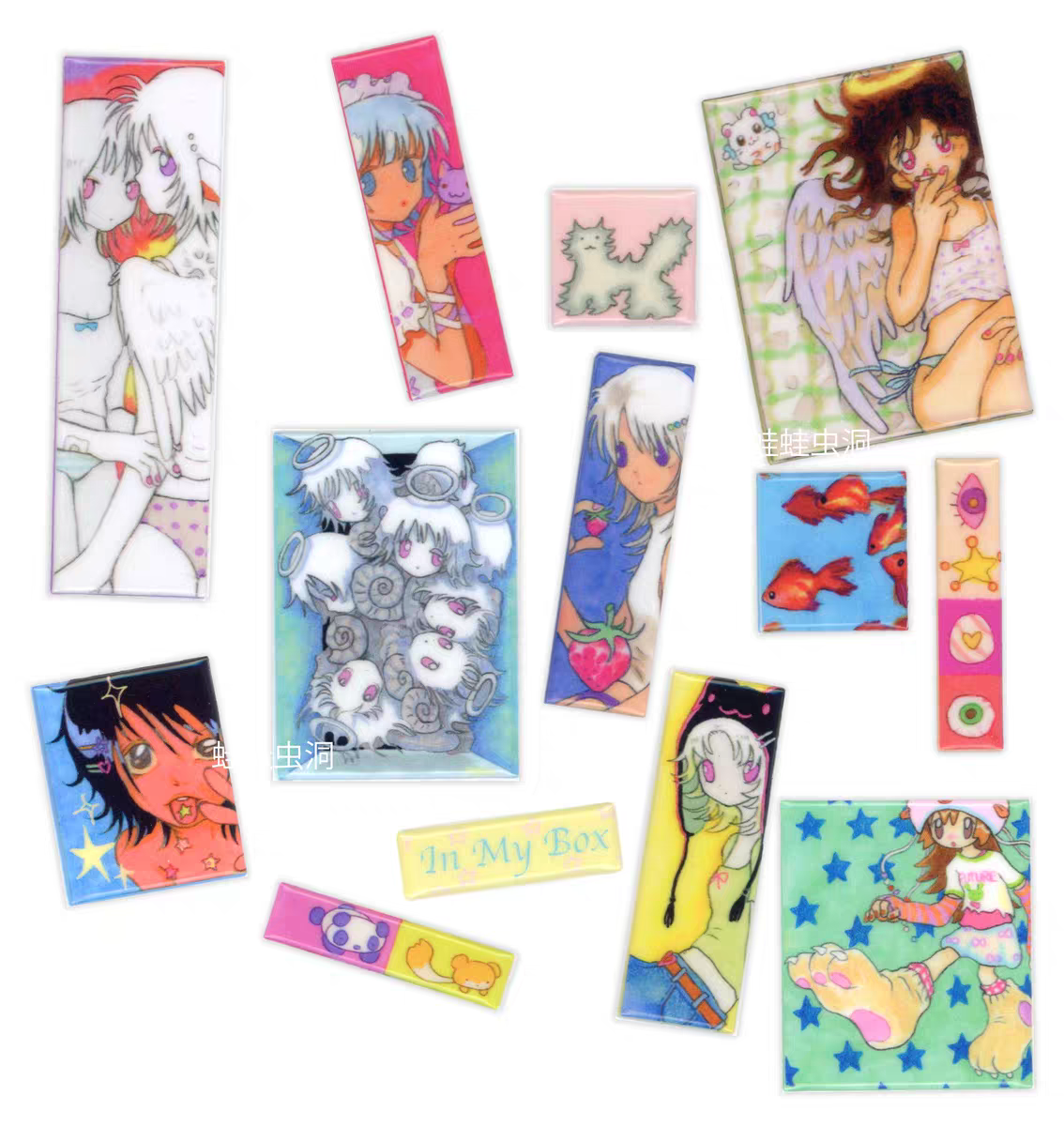 Oliwa In My Box Puffy Sticker