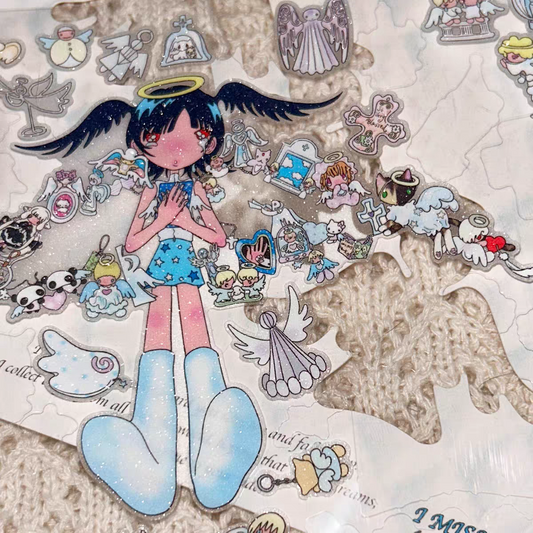Sunonebird Collect Everything Of The Angel Sticker