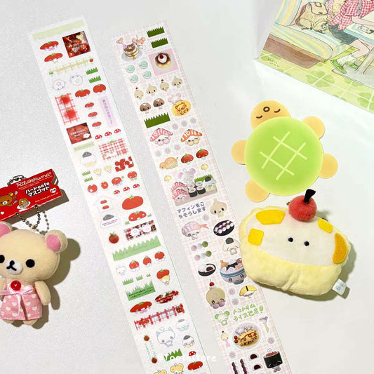 Tooth Store Tomato Diary Kiss Cut Tape