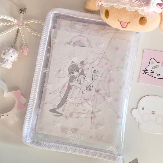 Yummylist A6 Bows Zip Storage Bag