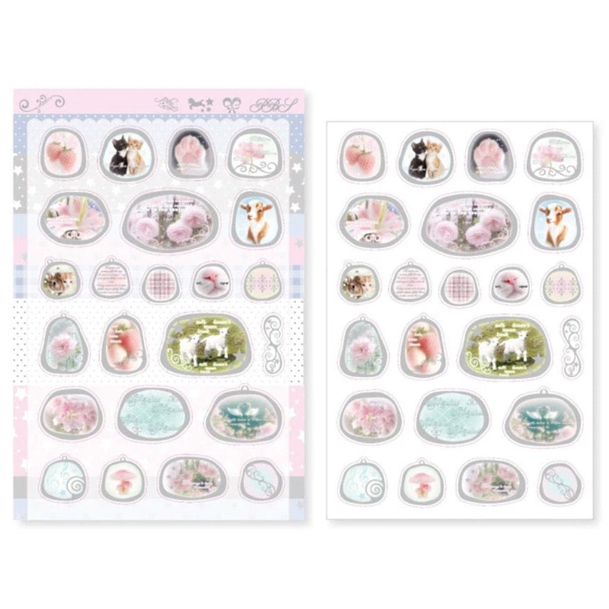 Pearly Button Memory Archive Charm Sticker