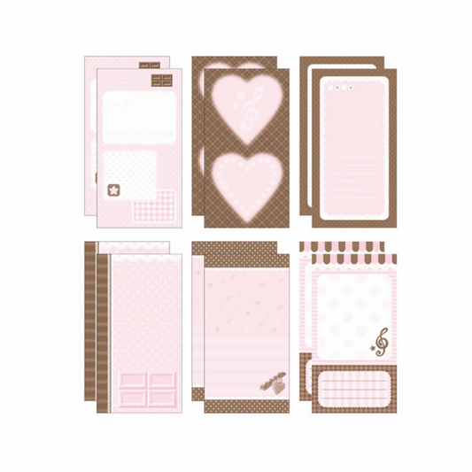 BIT BY BIT Chocolate Strawberry Sticker Pack