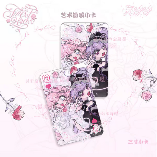 Lingqiqi Heart Card