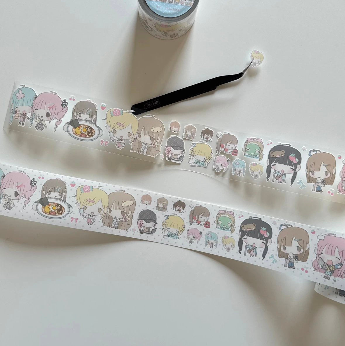Little Cream My Mood Kiss Cut Tape