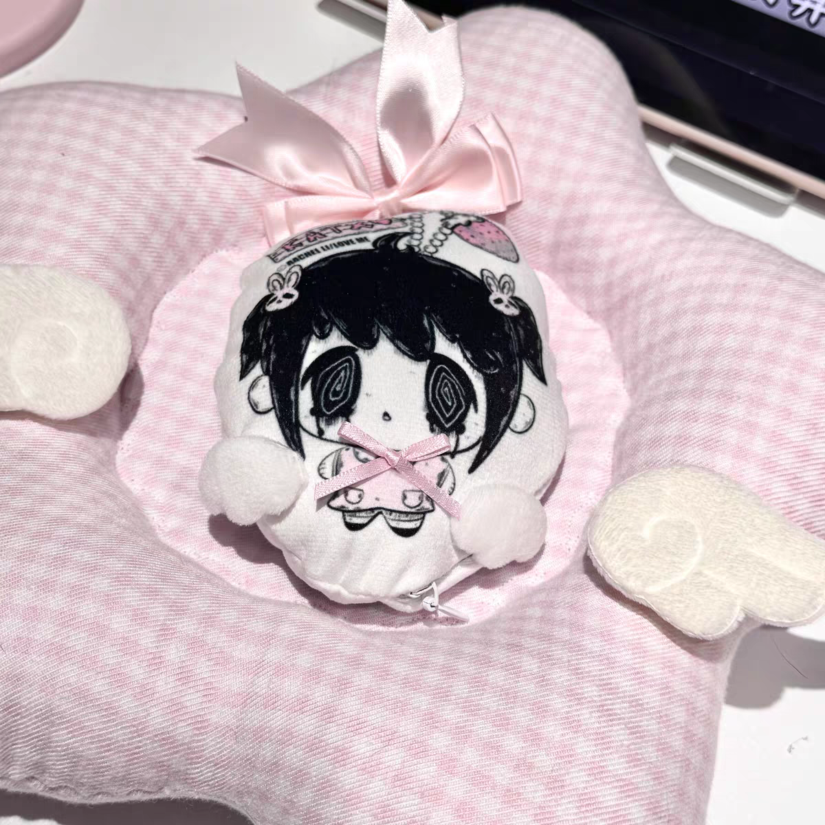Rachel Li Squish Pillow Keychain