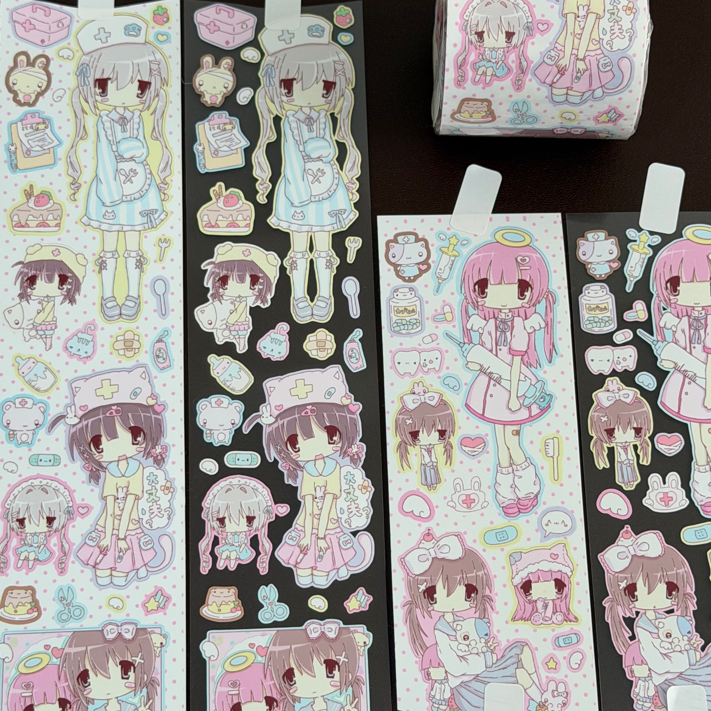 Lajiaoyou Angel Nurse Kiss Cut Tape