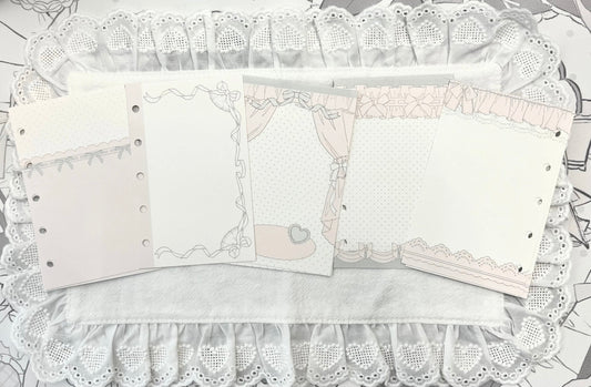 221 Dessert Lab M5 Lace Tea Party Refill Page 25p
