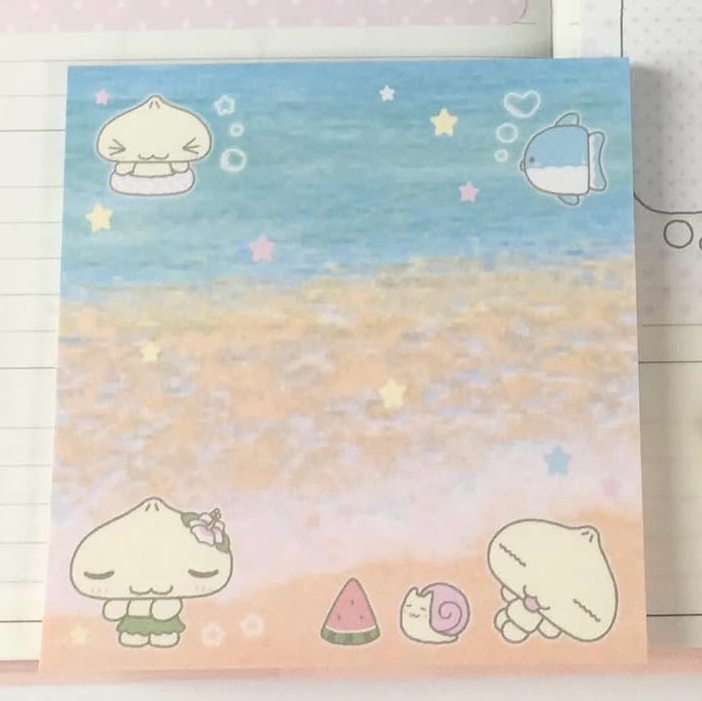 Wansoclub Summer Dumpling Memo Pad