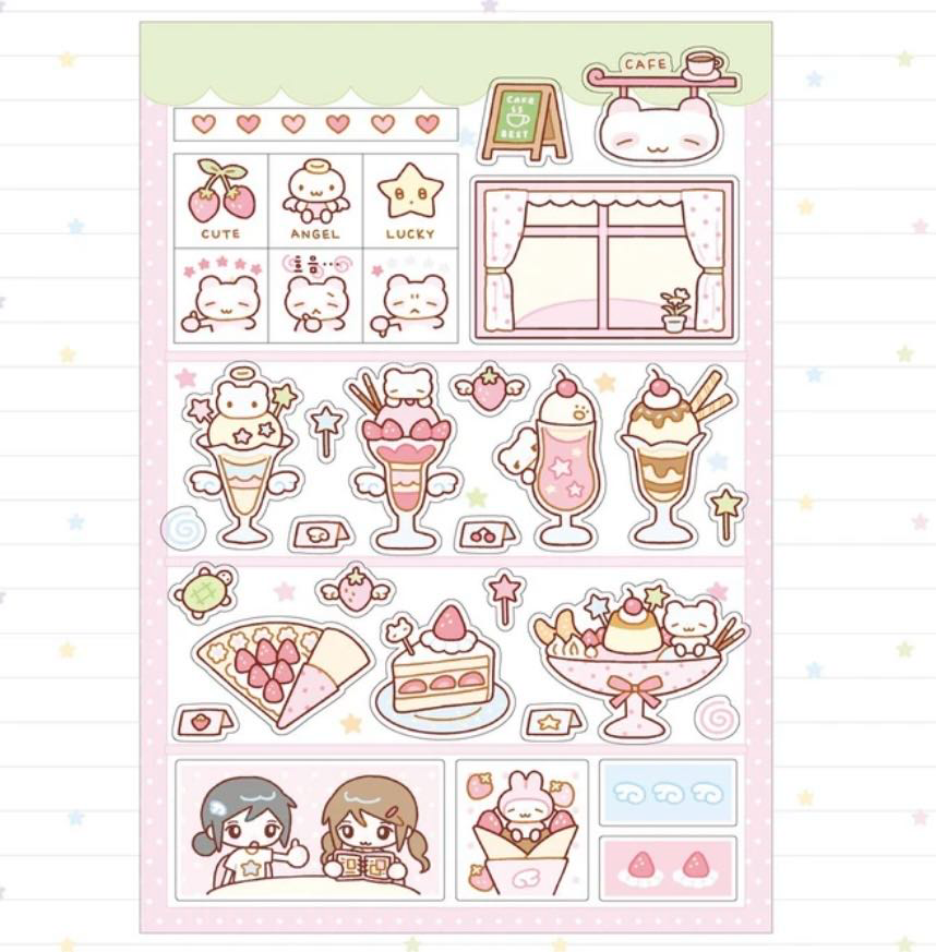 Malangcong Cafe Dessert Sticker