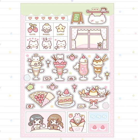 Malangcong Cafe Dessert Sticker