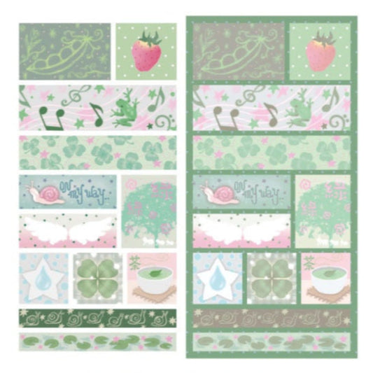 St2krs Wispy Green Sticker