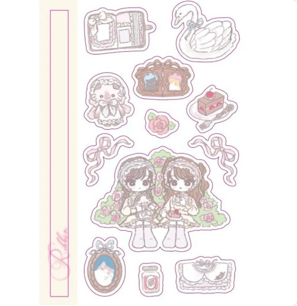 Tanpopo Tea Party Sticker