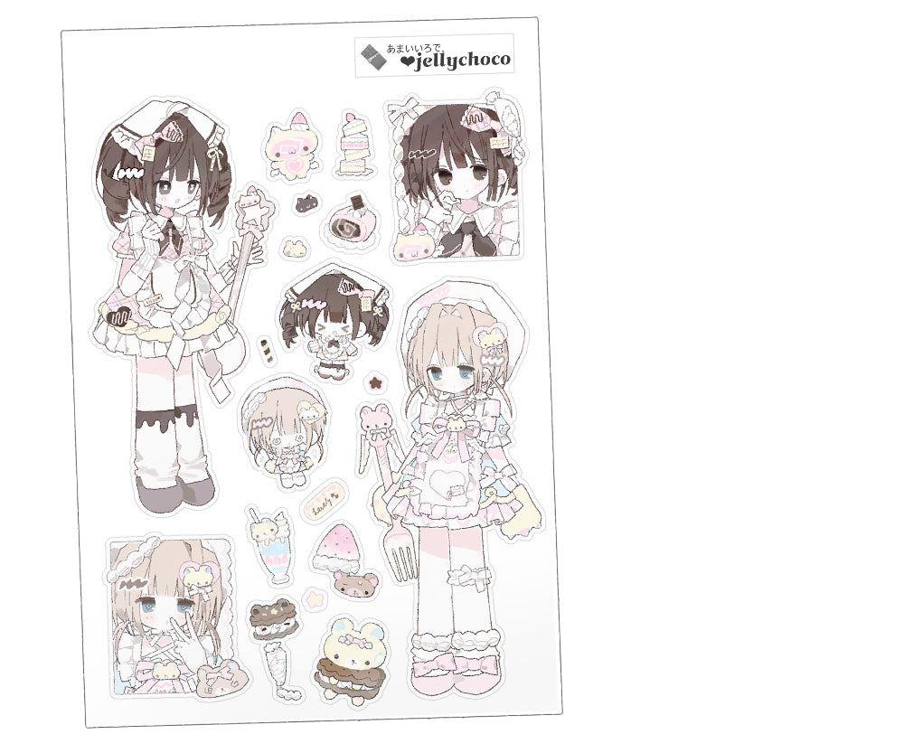 Six9w & s29umm Cake Pudding Soda Sticker