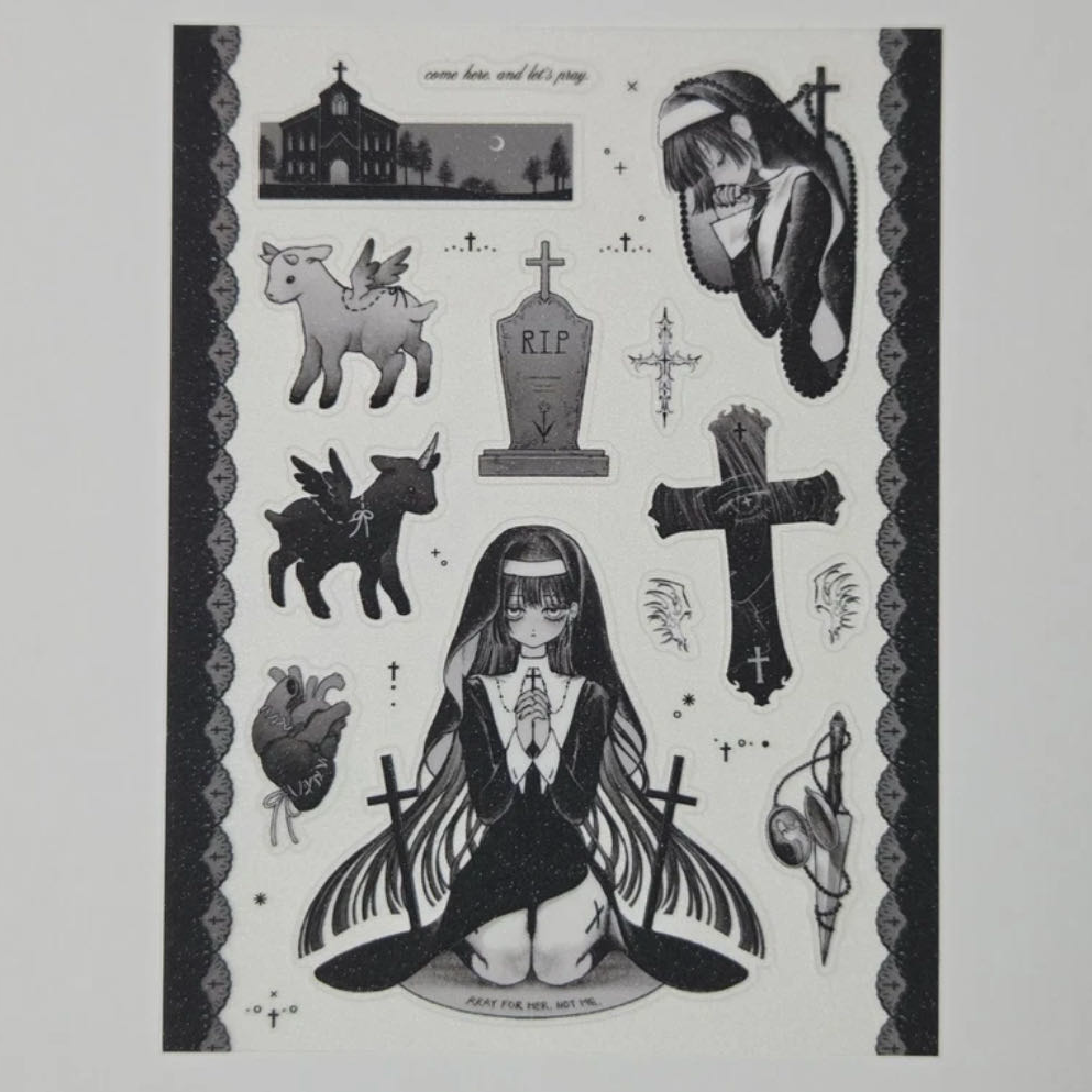 Dawnitive Wave Dawn Prayer Sticker