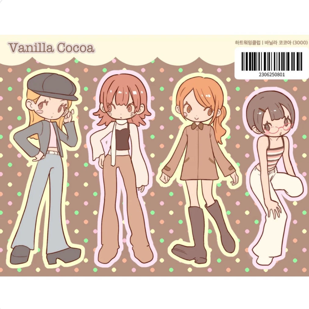Heartwarmingclub Vanilla Cocoa Sticker