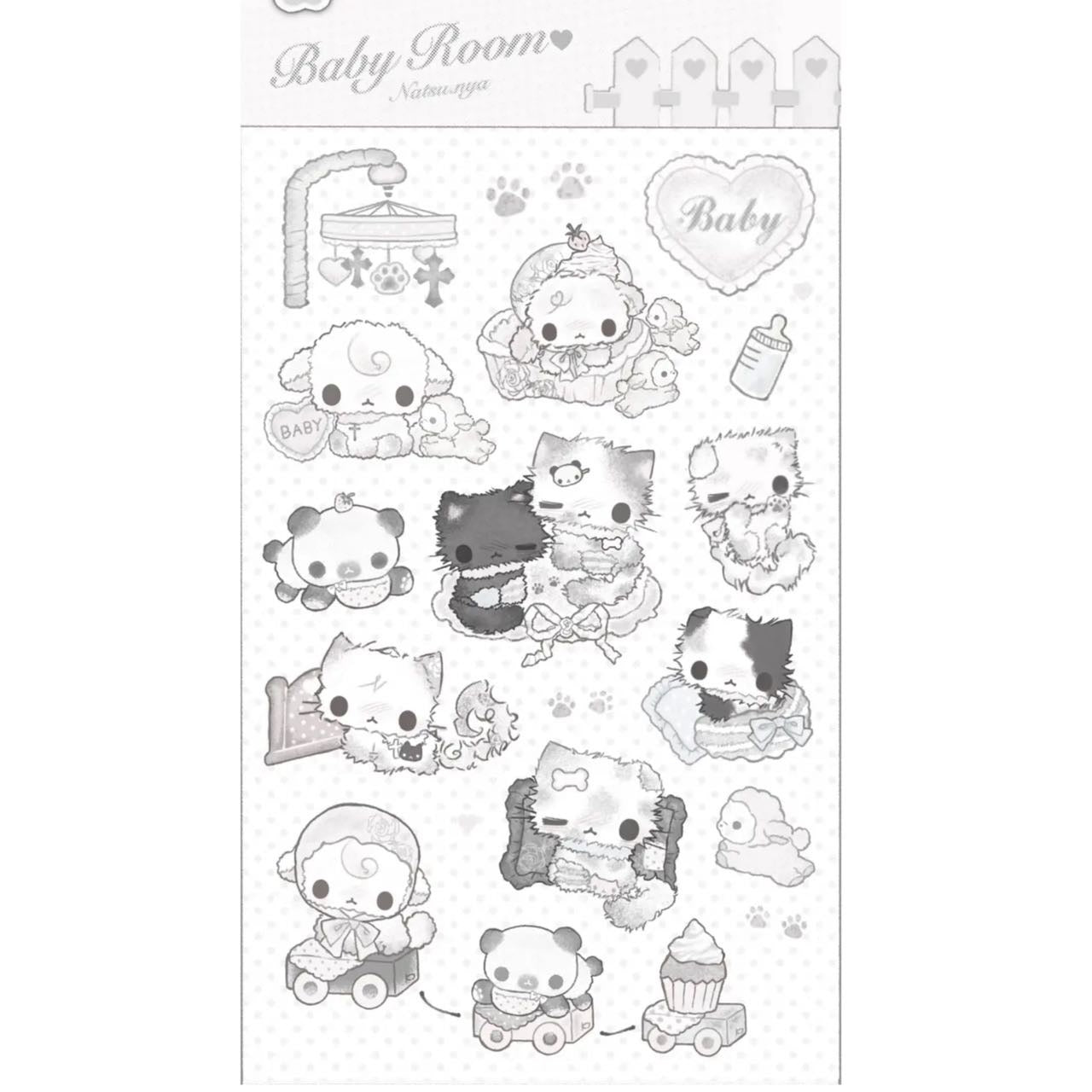 Natsu Nya Baby Room Sticker