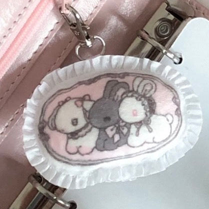 Yeonpopo Bunny Pillow Keychain