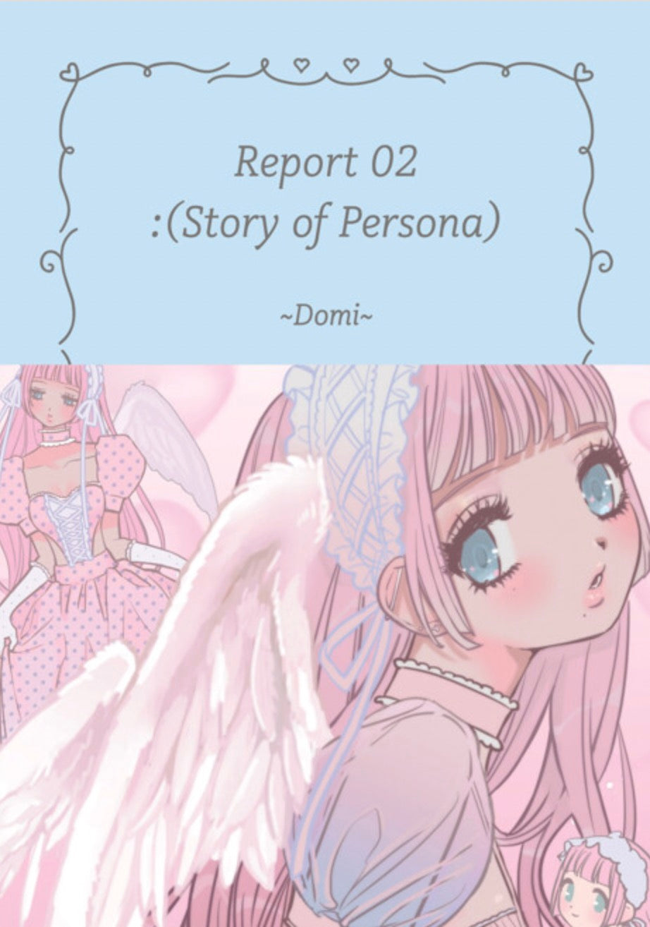 Domi World Sticker Illustration Book - Story Of Persona
