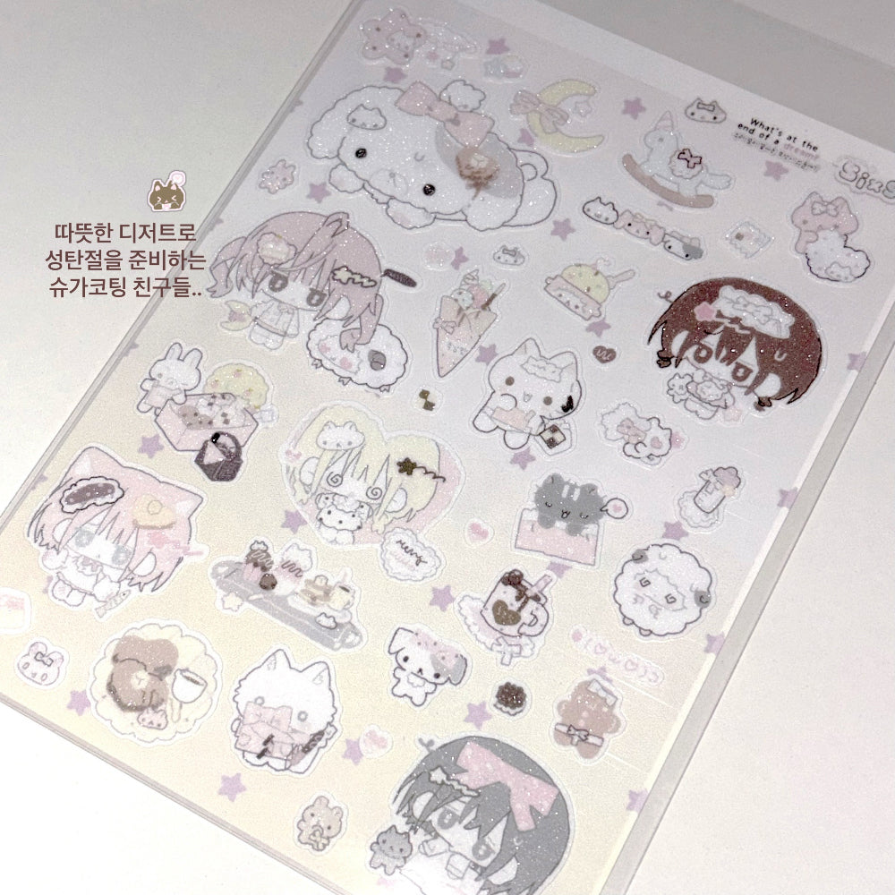 Six9w Christmas Cookie Sticker