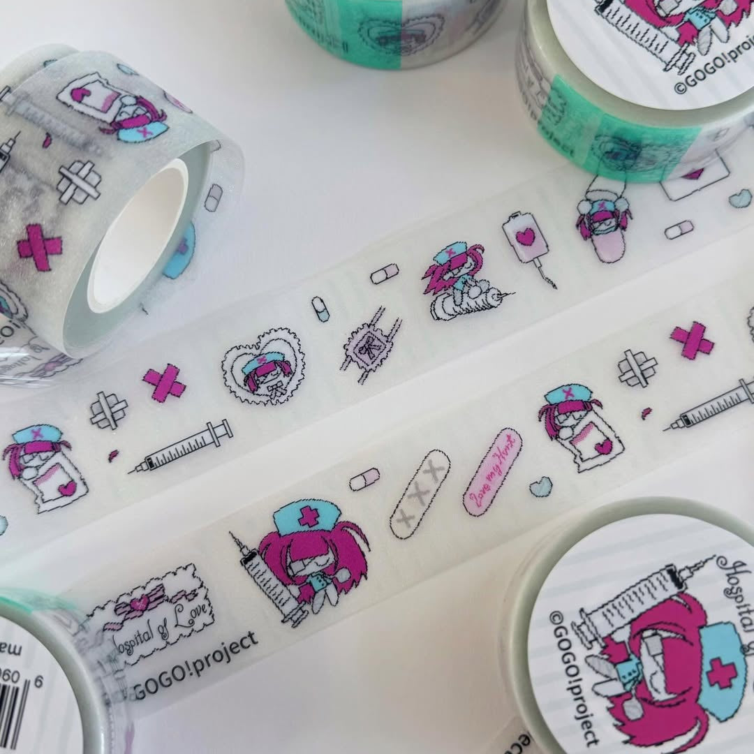 GOGO!project Nurse Kiss Cut Tape