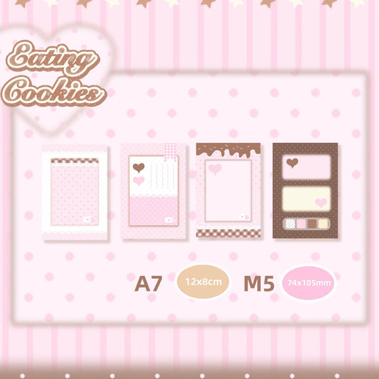 Eating Cookies A7 Refill Page 20p