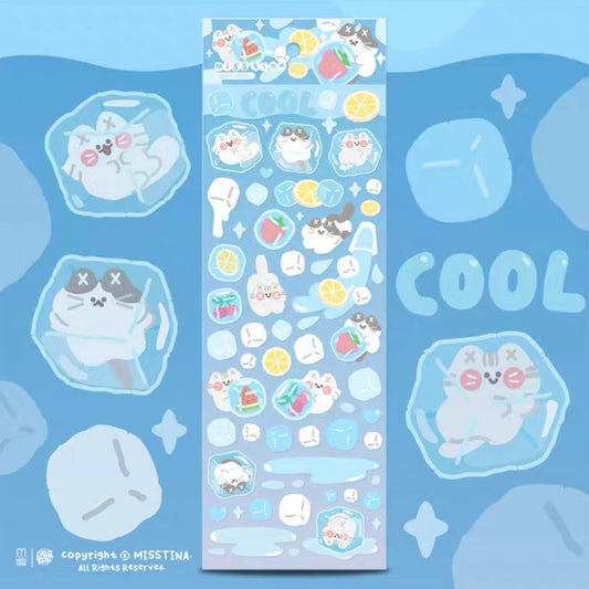 Misstina Ice Cube Sticker