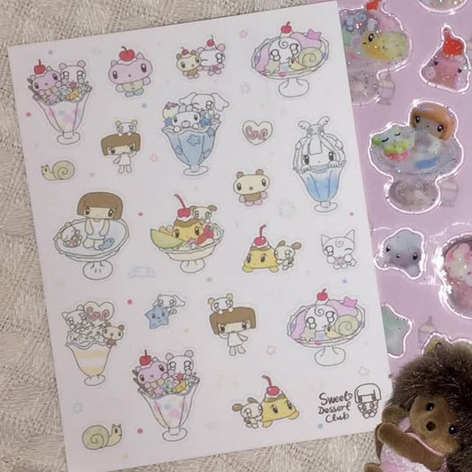 Huhuee Dessert Club Sticker