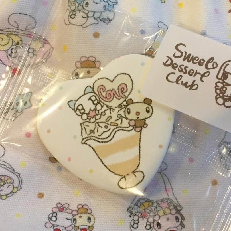 Huhuee Dessert Club Pin Button