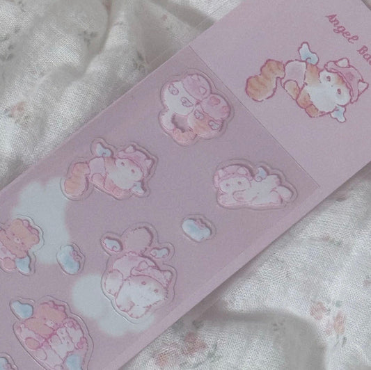 Tanpopo Angel Baby Sticker