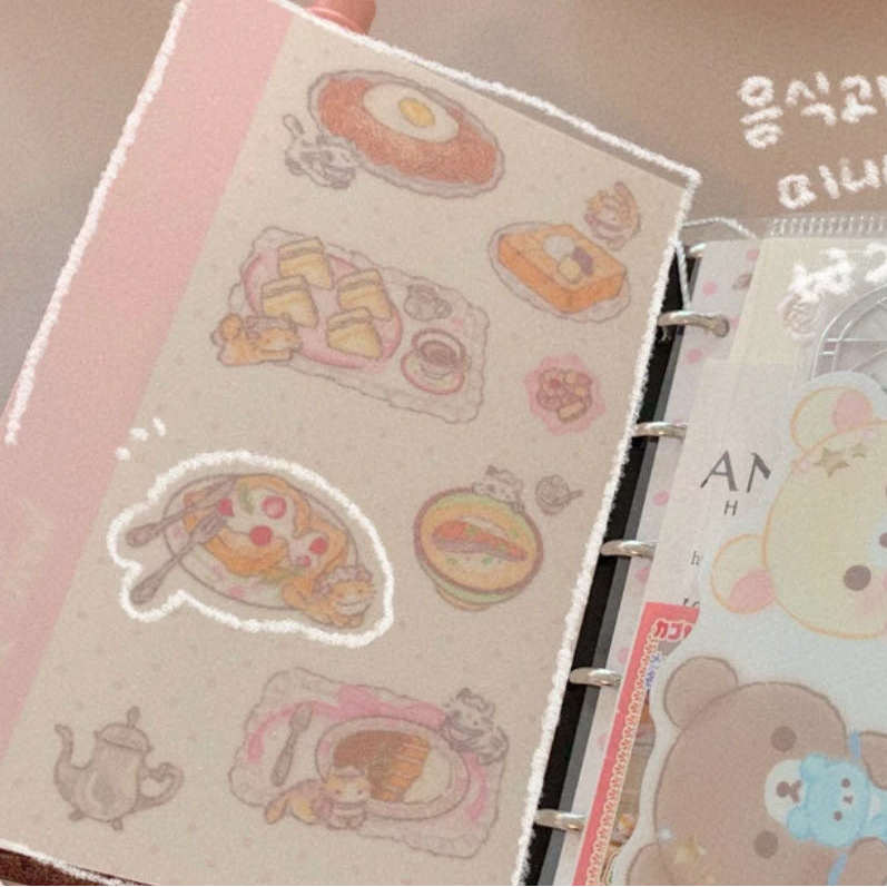 Tanpopo Food Kitty Sticker
