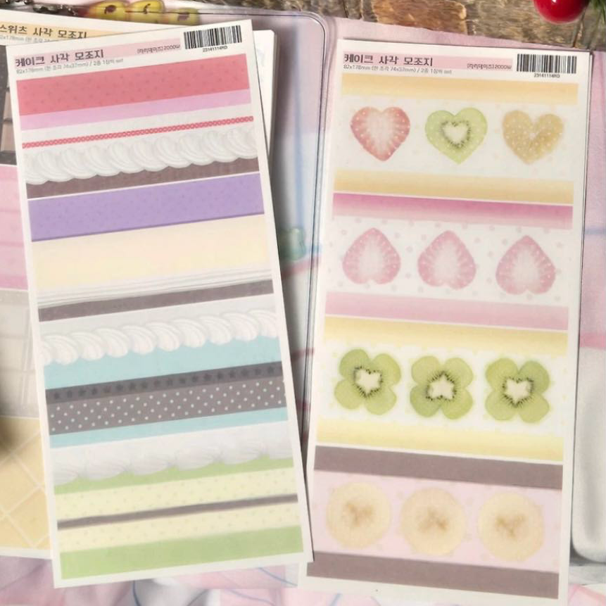 Cake Paper Sticker