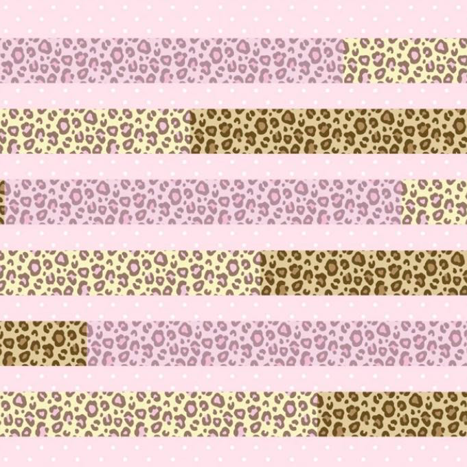 Tlc room Leopart Print Tape