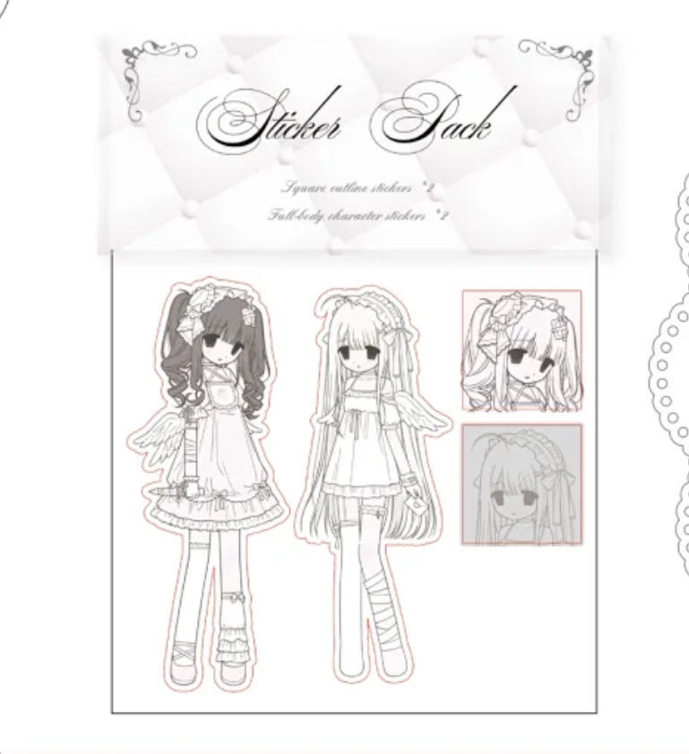 Only Nana & Kiyo Sticker Pack